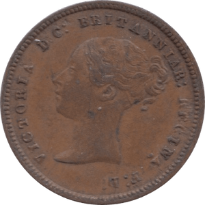 1844 HALF FARTHING ( AUNC ) 1 - Half Farthing - Cambridgeshire Coins