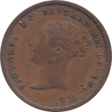 1844 HALF FARTHING ( AUNC ) 1 - Half Farthing - Cambridgeshire Coins