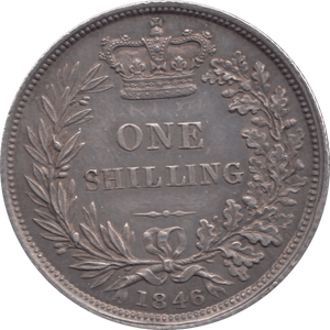 1846 SHILLING ( EF ) - Shilling - Cambridgeshire Coins