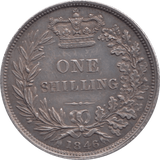 1846 SHILLING ( EF ) - Shilling - Cambridgeshire Coins
