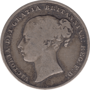1845 SHILLING ( GF ) - Shilling - Cambridgeshire Coins