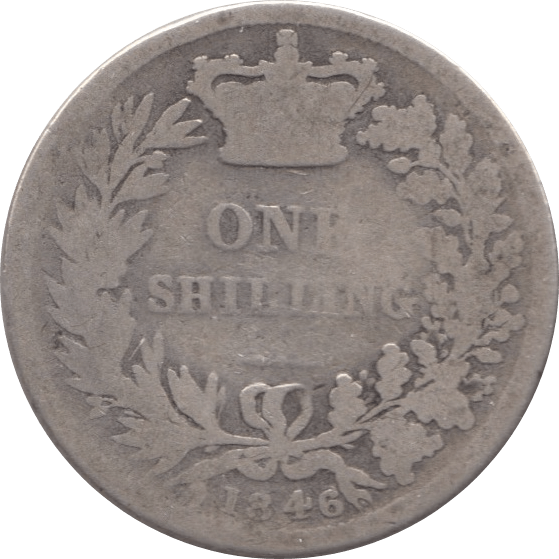 1846 SHILLING ( NF ) - Shilling - Cambridgeshire Coins