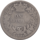1846 SHILLING ( NF ) - Shilling - Cambridgeshire Coins