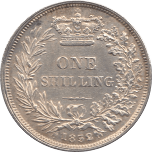1852 SHILLING ( AUNC ) - Shilling - Cambridgeshire Coins