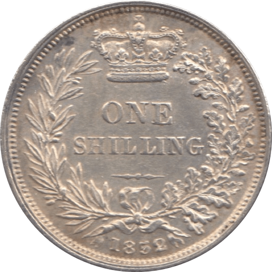 1852 SHILLING ( AUNC ) - Shilling - Cambridgeshire Coins