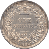 1852 SHILLING ( AUNC ) - Shilling - Cambridgeshire Coins