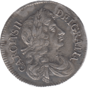 1679 MAUNDY FOURPENCE ( GVF )