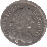 1679 MAUNDY THREEPENCE ( GF )