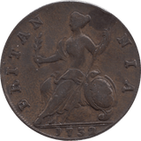 1732 HALFPENNY ( VF )
