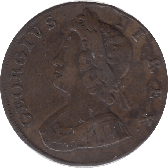 1732 HALFPENNY ( VF )