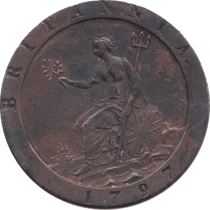 1797 PENNY ( GVF ) 1