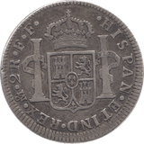 1782 SILVER 2 REALES SPAIN BOLIVIA