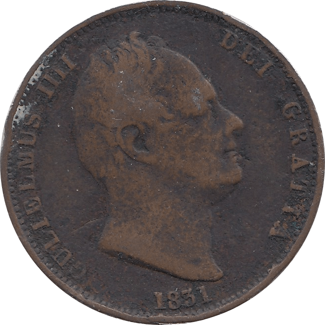 1831 HALFPENNY ( NF ) - Halfpenny - Cambridgeshire Coins