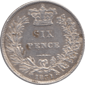 1831 SIXPENCE ( VF ) C - Sixpence - Cambridgeshire Coins