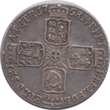 1758 SIXPENCE ( VF ) 3