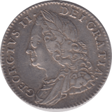 1758 SIXPENCE ( VF ) 3