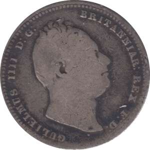 1834 SHILLING ( FAIR ) - Shilling - Cambridgeshire Coins