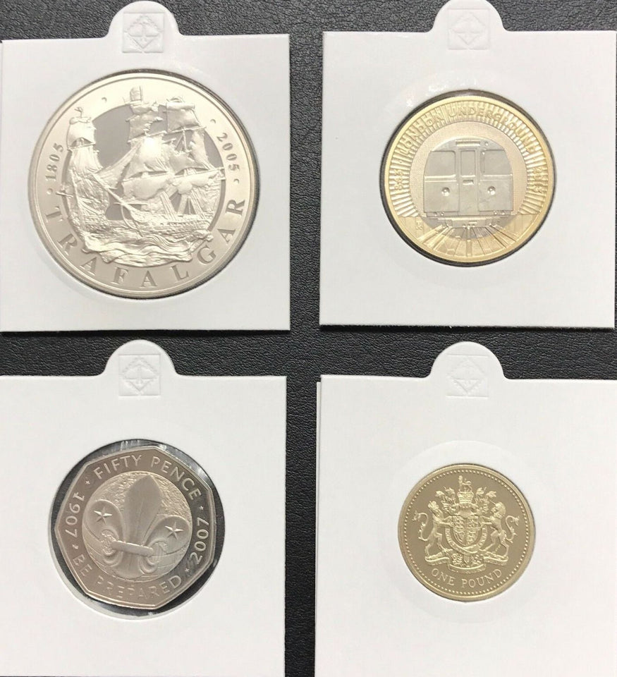 Coin Holders Self Adhesive ( Lighthouse ) - Coin Holders - Cambridgeshire Coins