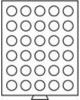 COIN TRAYS WITH ROUND COMPARTMENTS - COIN TRAYS WITH ROUND COMPARTMENTS - Cambridgeshire Coins