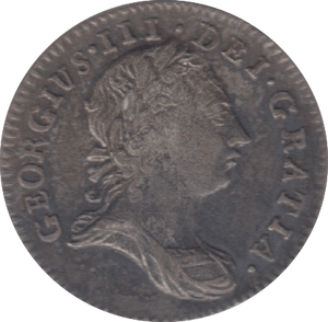 1762 MAUNDY THREEPENCE ( GVF ) 4