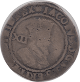 1605 - 06 SILVER SHILLING JAMES 1ST SPINK 2668 REF 40