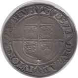 1559 - 60 SILVER SHILLING ELIZABETH 1ST SPINK 2549 REF 25