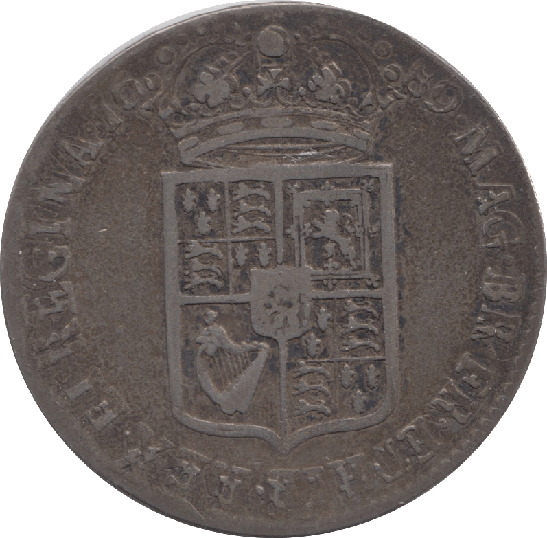 1689 HALFCROWN ( GF ) 4