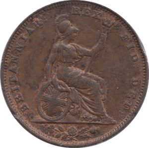 1826 FARTHING ( EF ) 1 - Farthing - Cambridgeshire Coins