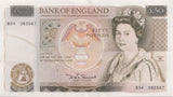 FIFTY POUNDS BANKNOTE SOMERSET REF £50-4 - £50 Banknotes - Cambridgeshire Coins