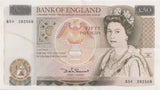 FIFTY POUNDS BANKNOTE SOMERSET REF £50-5 - £50 Banknotes - Cambridgeshire Coins