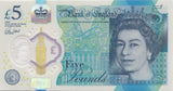 FIVE POUNDS BANKNOTE CLELAND REF £5-51 - £5 BANKNOTES - Cambridgeshire Coins