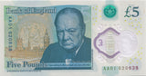FIVE POUNDS BANKNOTE CLELAND REF £5-52 - £5 BANKNOTES - Cambridgeshire Coins