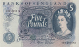 FIVE POUNDS BANKNOTE FFORD REF £5-74 - £5 BANKNOTES - Cambridgeshire Coins