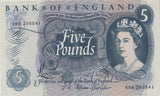 FIVE POUNDS BANKNOTE FFORD REF £5-75 - £5 BANKNOTES - Cambridgeshire Coins