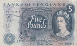 FIVE POUNDS BANKNOTE FORDE REF £5-10 - £5 BANKNOTES - Cambridgeshire Coins