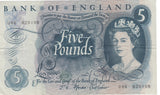 FIVE POUNDS BANKNOTE FORDE REF £5-3 - £5 BANKNOTES - Cambridgeshire Coins