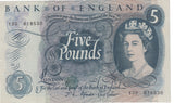 FIVE POUNDS BANKNOTE FORDE REF £5-6 - £5 BANKNOTES - Cambridgeshire Coins