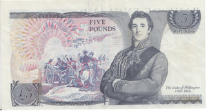 FIVE POUNDS BANKNOTE GILL REF £5-21 - £5 BANKNOTES - Cambridgeshire Coins