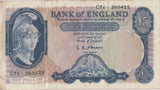 FIVE POUNDS BANKNOTE O'BRIEN REF £5-13 - £5 BANKNOTES - Cambridgeshire Coins