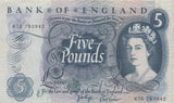 FIVE POUNDS BANKNOTE PAGE REF £5-14 - £5 BANKNOTES - Cambridgeshire Coins