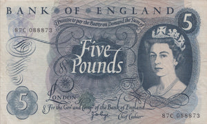 FIVE POUNDS BANKNOTE PAGE REF £5-52 - £5 BANKNOTES - Cambridgeshire Coins