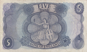 FIVE POUNDS BANKNOTE PAGE REF £5-52 - £5 BANKNOTES - Cambridgeshire Coins