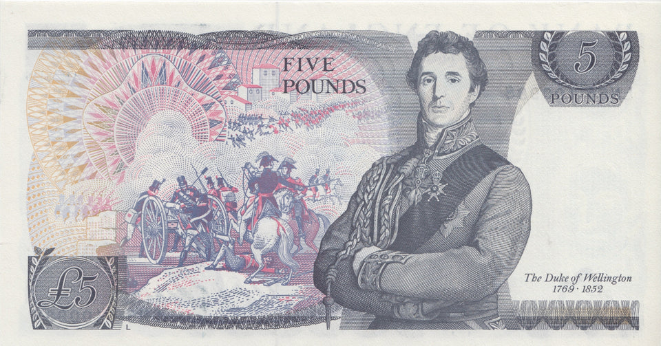 FIVE POUNDS BANKNOTE SOMERSET REF £5-26 - £5 BANKNOTES - Cambridgeshire Coins