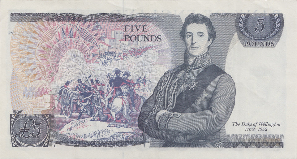 FIVE POUNDS BANKNOTE SOMERSET REF £5-36 - £5 BANKNOTES - Cambridgeshire Coins