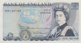 FIVE POUNDS BANKNOTE SOMERSET REF £5-36 - £5 BANKNOTES - Cambridgeshire Coins