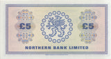 FIVE POUNDS NORTHERN IRELAND BANKNOTE REF IRE-4 - Irish Banknotes - Cambridgeshire Coins