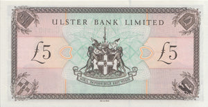 FIVE POUNDS NORTHERN IRELAND BANKNOTE REF IRE-9 - Irish Banknotes - Cambridgeshire Coins