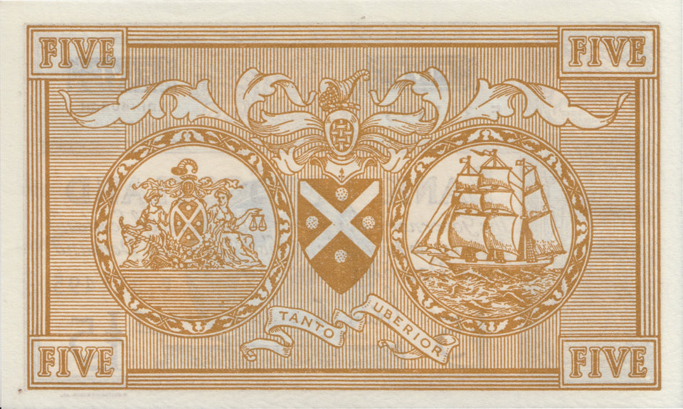 FIVE POUNDS SCOTTISH BANKNOTE FORDE REF SCOT-34 - SCOTTISH BANKNOTES - Cambridgeshire Coins