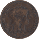 FRANCE 10 CENTIMES - WORLD COINS - Cambridgeshire Coins