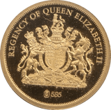 GOLD PROOF REGENCY OF QUEEN ELIZABETH II 1947 THE ROYAL WEDDING REF 41 - GOLD COMMEMORATIVE - Cambridgeshire Coins